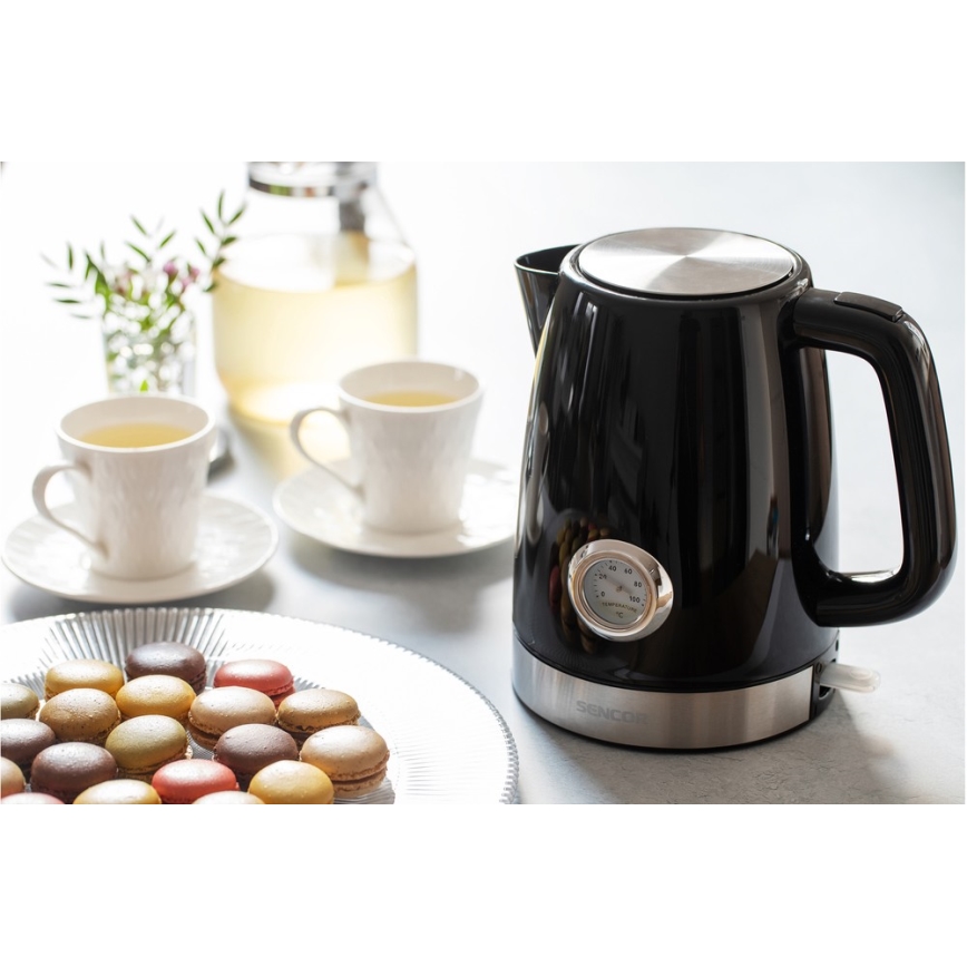 Sencor - Vattenkokare 1,7 l 2150W/230V svart