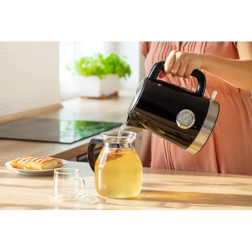 Sencor - Vattenkokare 1,7 l 2150W/230V svart