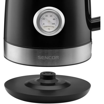 Sencor - Vattenkokare 1,7 l 2150W/230V svart
