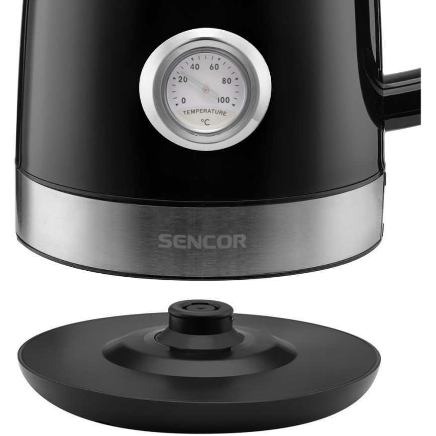 Sencor - Vattenkokare 1,7 l 2150W/230V svart