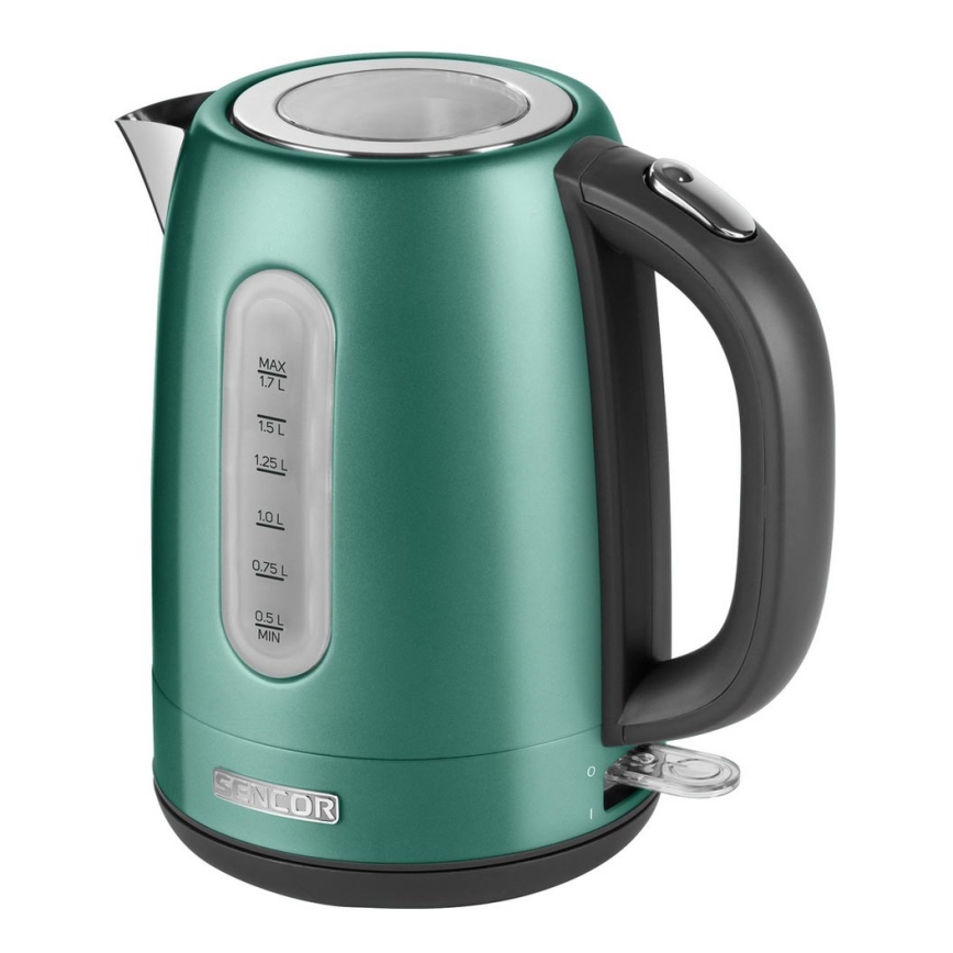 Sencor - Vattenkokare 1,7 l 2150W/230V turkos 