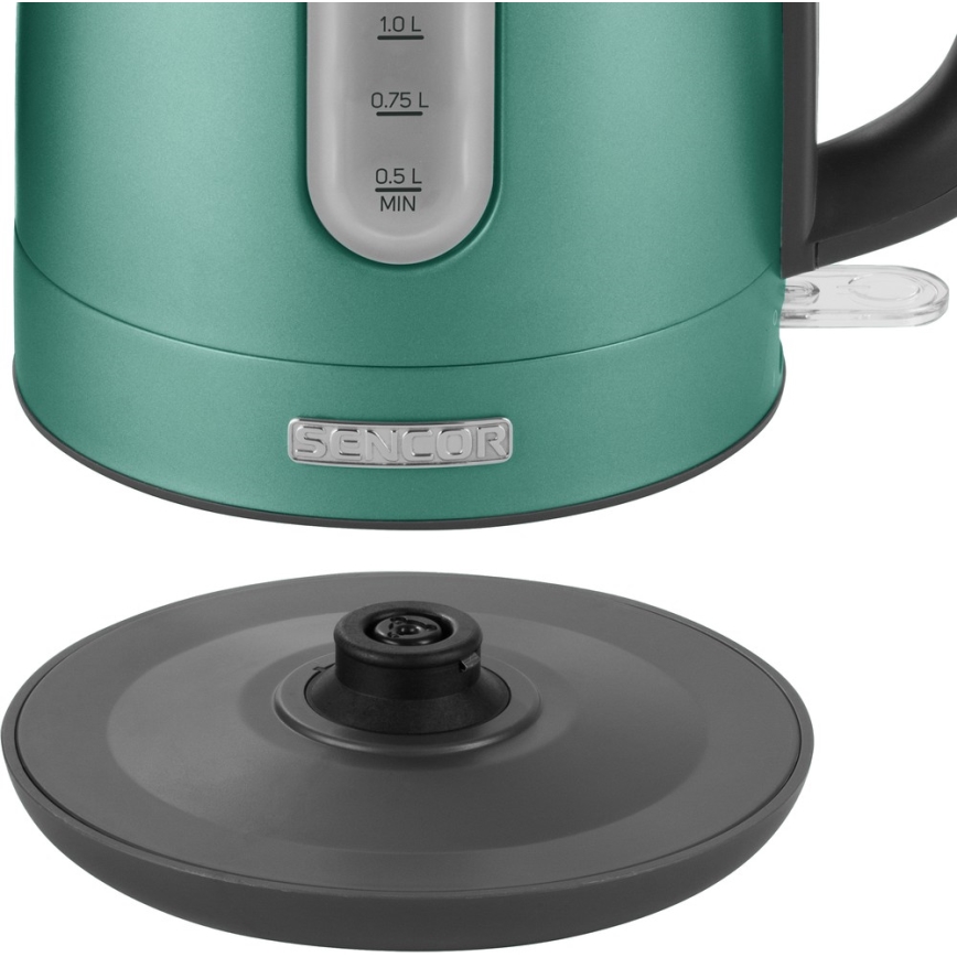 Sencor - Vattenkokare 1,7 l 2150W/230V turkos 