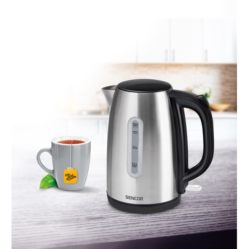 Sencor - Vattenkokare 1,7 l 2200W/230V