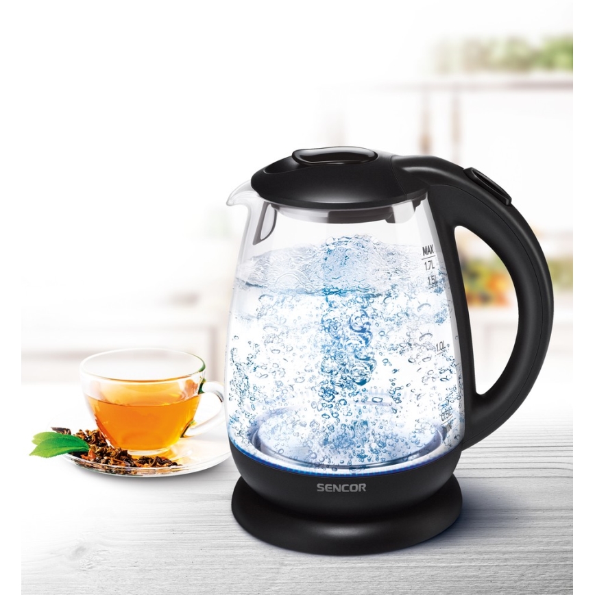 Sencor - Vattenkokare 1,7 l 2200W/230V