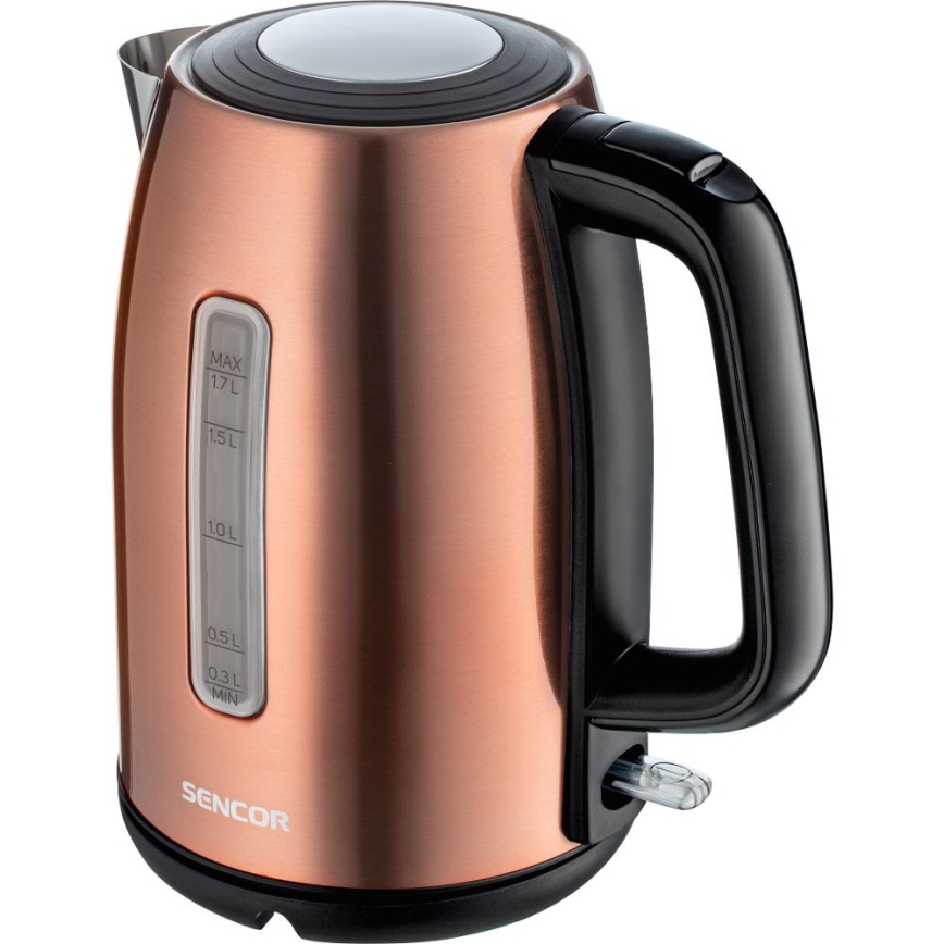 Sencor - Vattenkokare 1,7 l 2200W/230V koppar