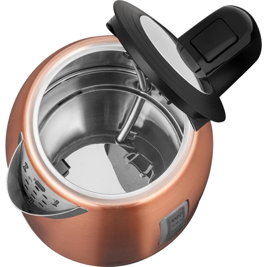 Sencor - Vattenkokare 1,7 l 2200W/230V koppar