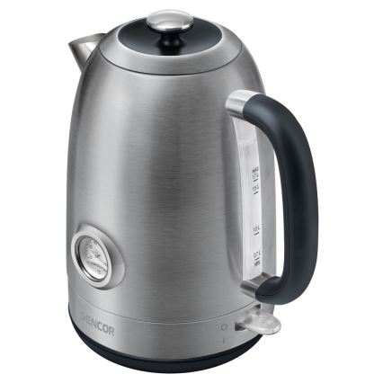 Sencor - Vattenkokare 1,7 l 2200W/230V rostfritt 