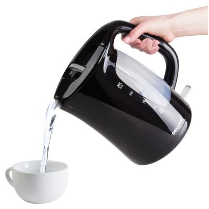 Sencor - Vattenkokare 2,5 l 2200W/230V svart
