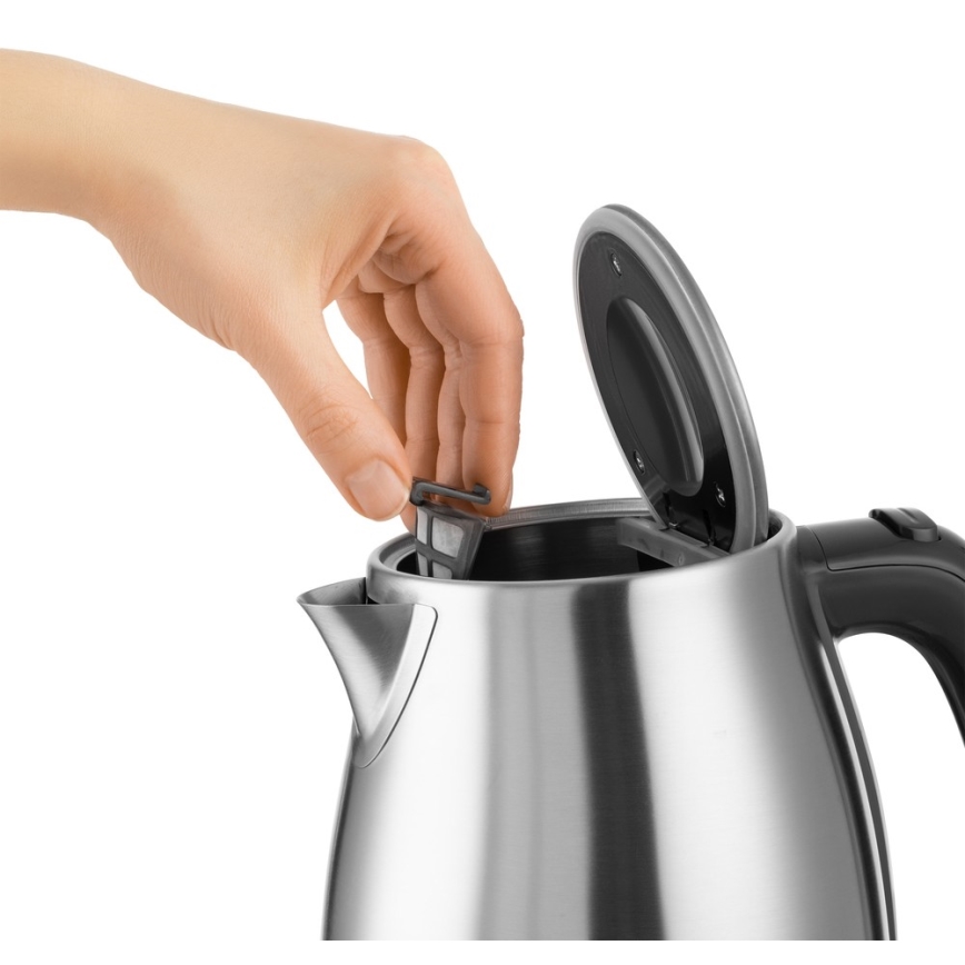 Sencor - Vattenkokare med termoreglering 1,7 l 2200W/230V rostfritt 