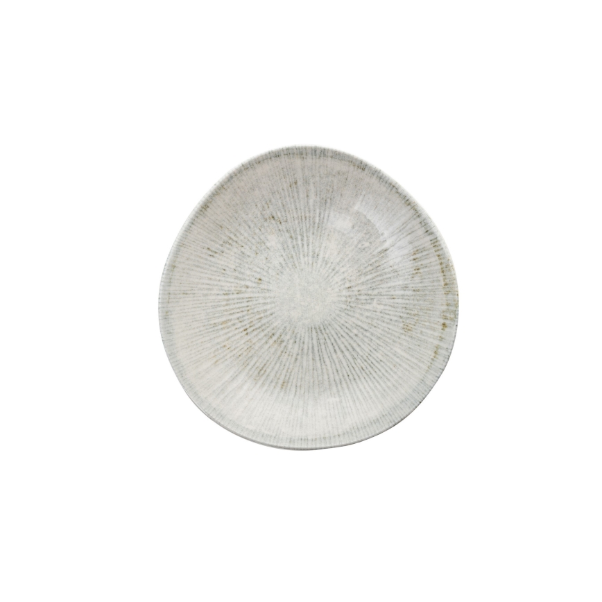 Servis 24 delar, grå/porslin