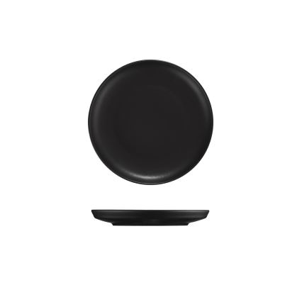 Servis 24 delar svart/porslin