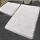 SET 2x Badrumsmatta 60x100 cm vit