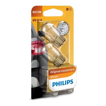 SET 2x Billampor Philips VISION 12066B2 W3x16q/5W/12V