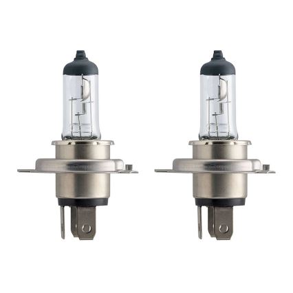 SET 2x Billampor Philips VISION 12342PRC2 H4 P43t-38/60W/55W/12V