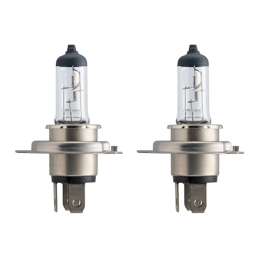 SET 2x Billampor Philips VISION 12342PRC2 H4 P43t-38/60W/55W/12V