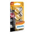 SET 2x Billampor Philips VISION 12498B2 P21W BA15s/21W/12V