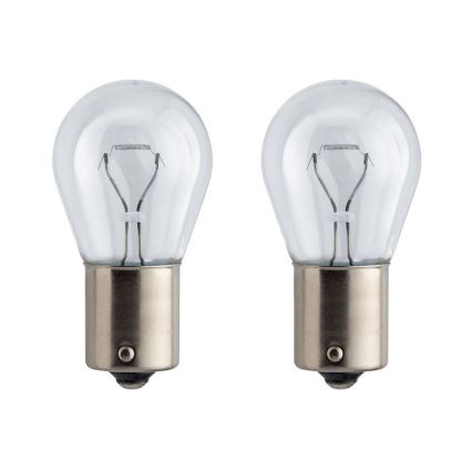 SET 2x Billampor Philips VISION 12498B2 P21W BA15s/21W/12V