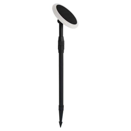 SET 2x LED Justerbar solcell lampa GARDEN LED/3W/5V 42-80 cm 3000K IP65