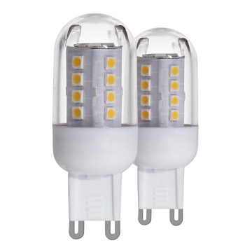 SET 2x LED-lampor G9/2,5W - Eglo 11461