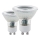 SET 2x LED-lampor GU10/3,4W 3000K - Eglo 11475