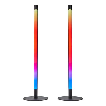 SET 2x LED RGBIC Dimbara bordslampor SmartLife LED/36W/230V 55 cm 2700-6500K Wi-Fi Tuya + fjärrkontroll