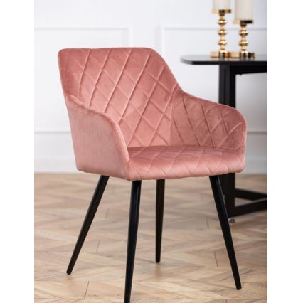 SET 2x Matstol RICO rosa