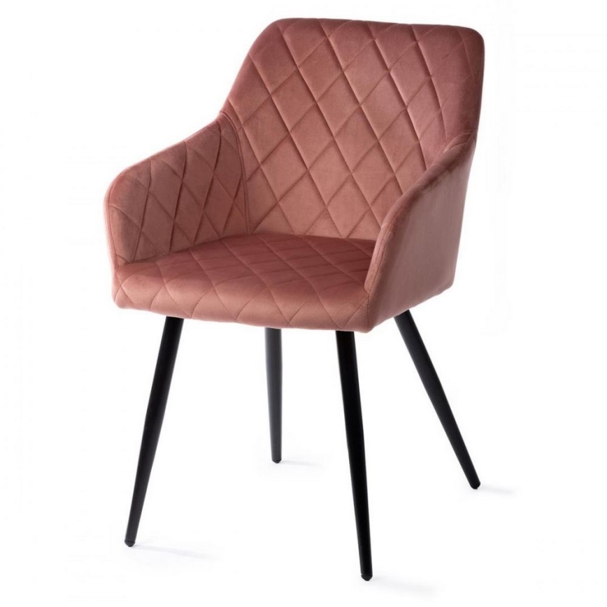 SET 2x Matstol RICO rosa