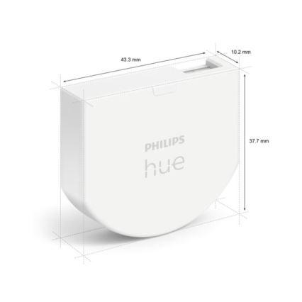 SET 2x Väggbrytarmodul Philips Hue SWITCH