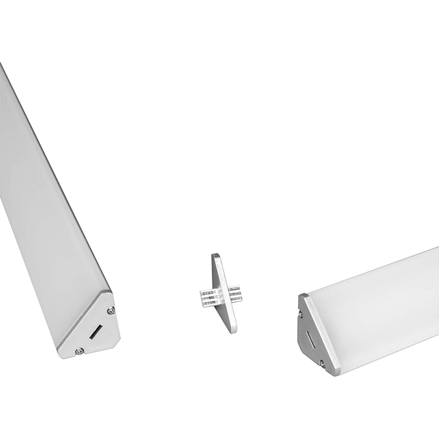 SET 2xLED Dimbar betoningsljus med sensor CORNER 2xLED/4,5W/230V