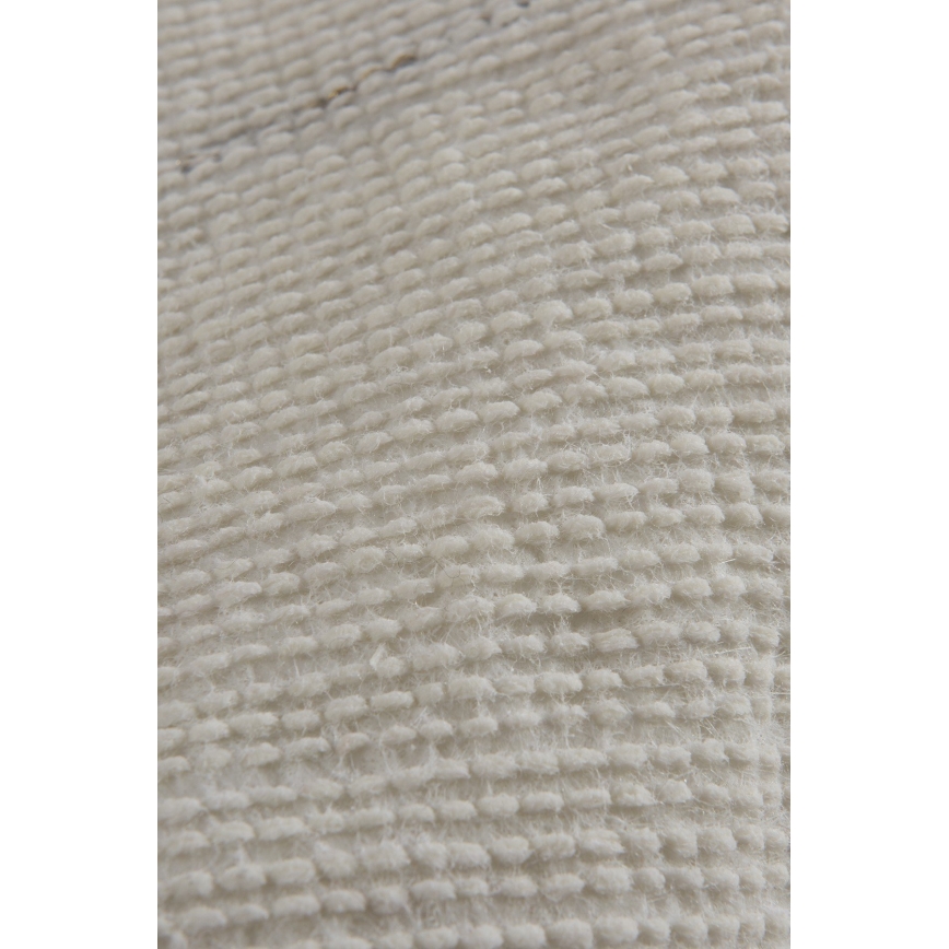 SET OM 3x Badrumsmatta ORKIDE 60/60/100 cm beige