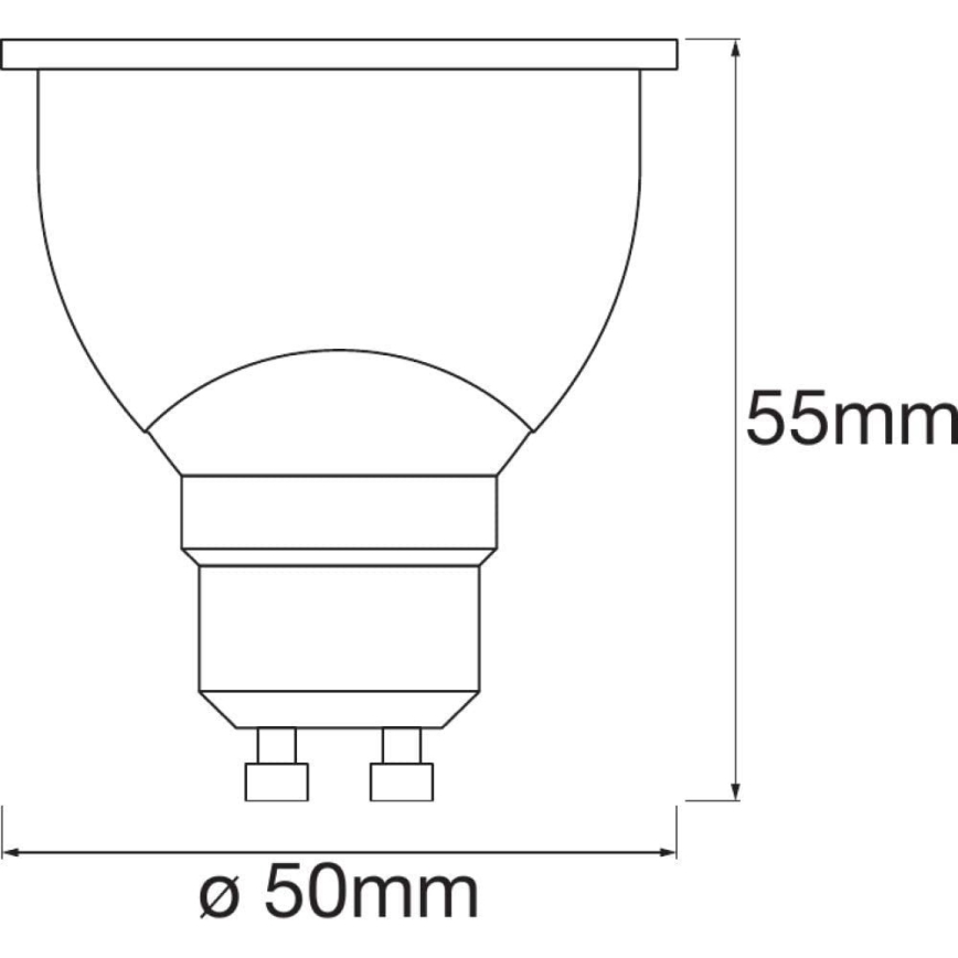 SET 3x Dimbar RGBW LED-lampa SMART+ GU10/5W/230V 2700K-6500K - Ledvance