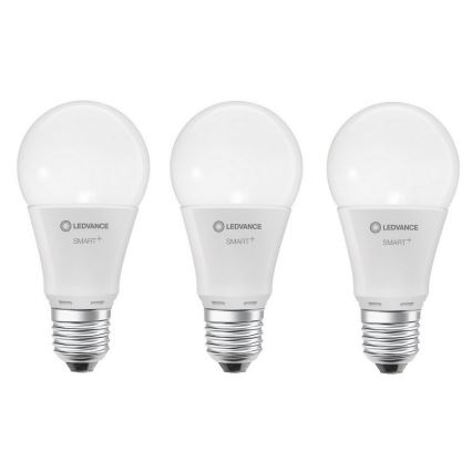 SET 3x Dimbara LED-lampor SMART+ E27/9.5W/230V 2,700K-6,500K - Ledvance