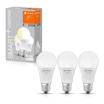 SET 3x Dimbara LED-lampor SMART+ E27/9.5W/230V 2,700K - Ledvance
