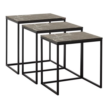 SET 3x Konferensbord svart