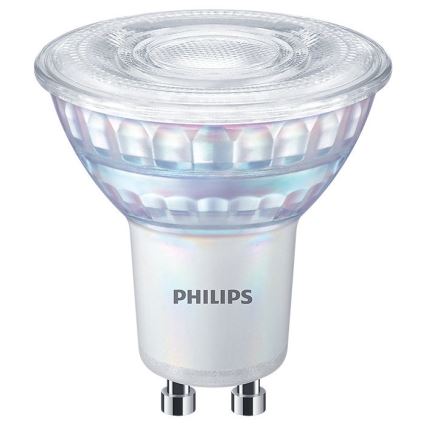 SET 3x LED Dimbar glödlampa Philips Warm Glow GU10/3,8W/230V 2200-2700K CRI 90