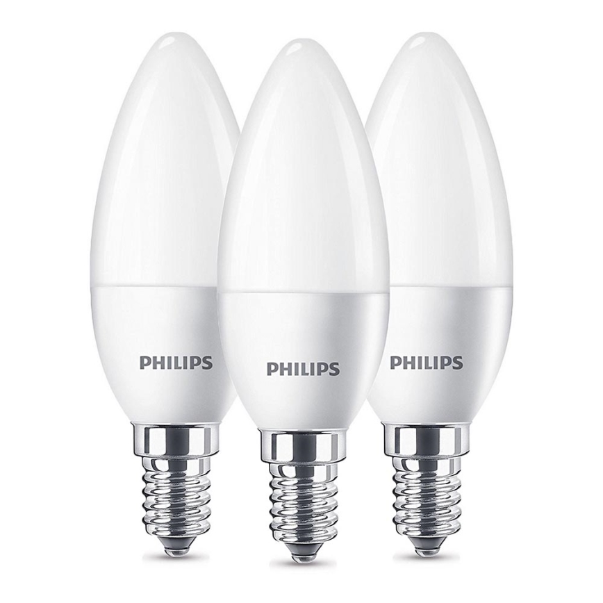 SET 3x LED-lampor Philips B35 E14/5,5W/230V
