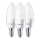 SET 3x LED-lampor Philips B35 E14/5,5W/230V