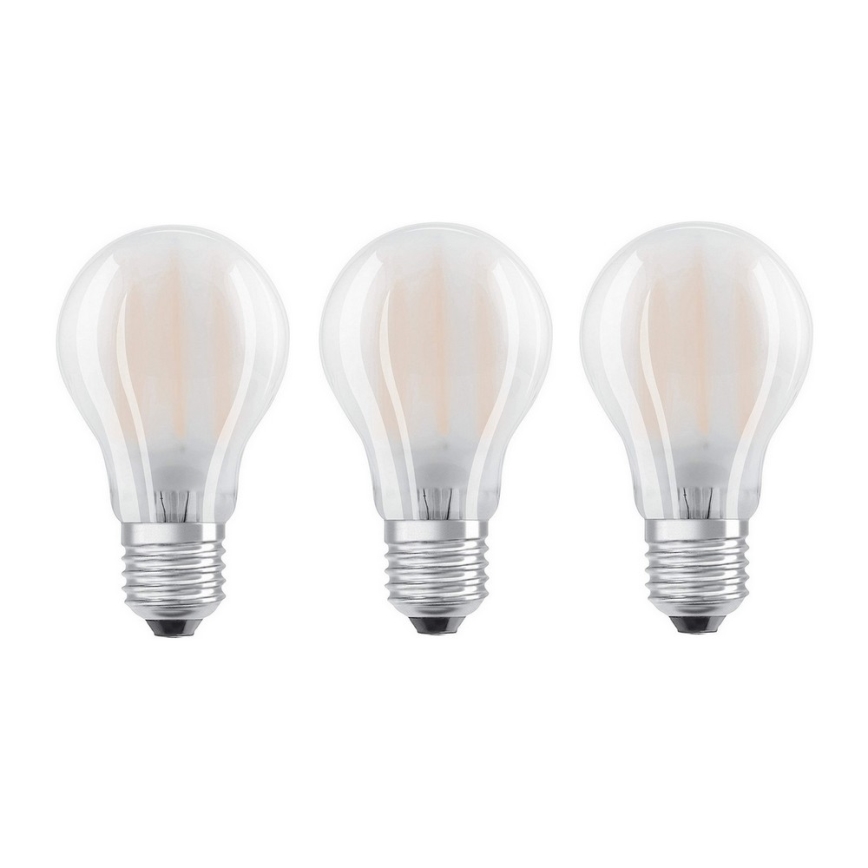 SET 3x LED-lampor VINTAGE E27/7W/230V 2700K - Osram