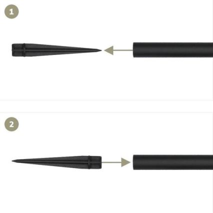 SET 4x LED Solcellslampa 4xLED/3,6V 1xAAA IP44 100 mAh