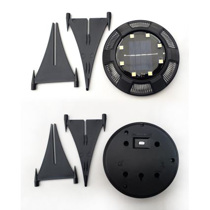 SET MED 4x LED Solcellslampa LED/1,2V 200 mAh IP44