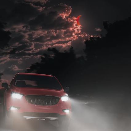 Set med 2 LED-bilampor NIGHT BREAKER SMART HB4 (P22d) 10 W/12 V, 6000 K – Osram