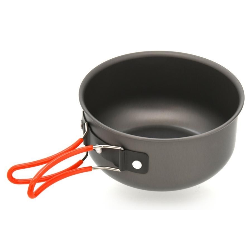 Set med camping köksredskap och svamp 4pcs