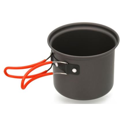 Set med camping köksredskap och svamp 4pcs