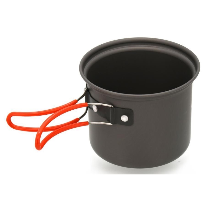 Set med camping köksredskap och svamp 4pcs