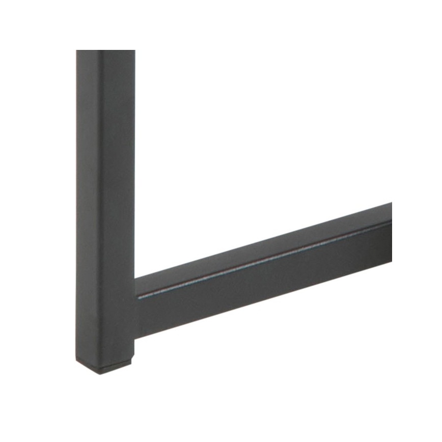 Set med soffbord SARON 2 st ek/svart
