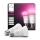 Set om 2 dimbara LED-lampor Philips Hue WHITE AND COLOR AMBIANCE E27/6W/230V 1000-20000K