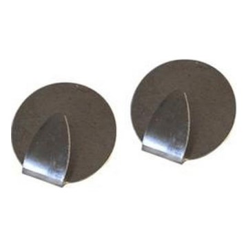 Set om 2 väggkrokar TORO, mattkrom