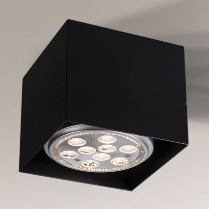Shilo 1210 - Spotlight  YATOMI 1xGU10/15W/230V svart