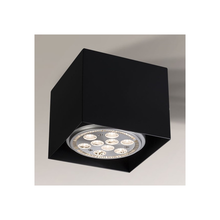 Shilo 1210 - Spotlight  YATOMI 1xGU10/15W/230V svart
