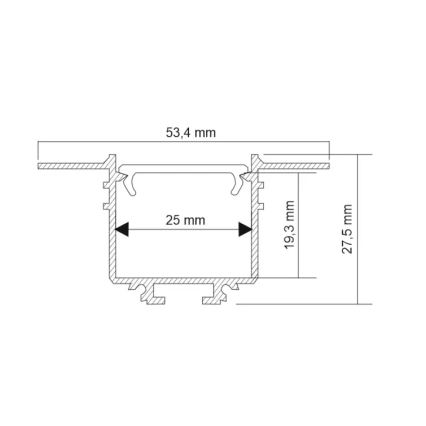 Shilo - LED upphängd taklampa  LED/32W/230V 3000K CRI 90 svart
